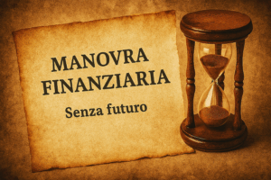 Una manovra finanziaria senza futuro